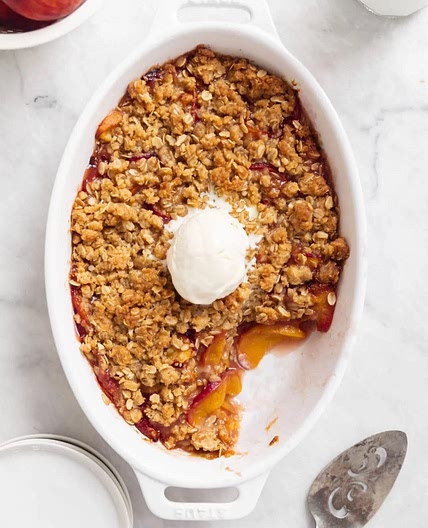 Peach crisp