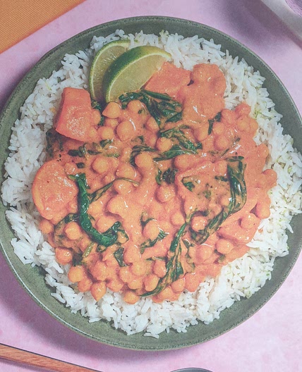 South East Asian Chickpea Curry
