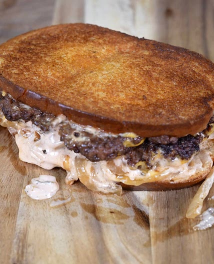 Smash Burger Patty Melts