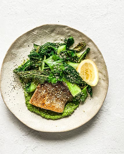 Simple Salmon & Detoxing Greens