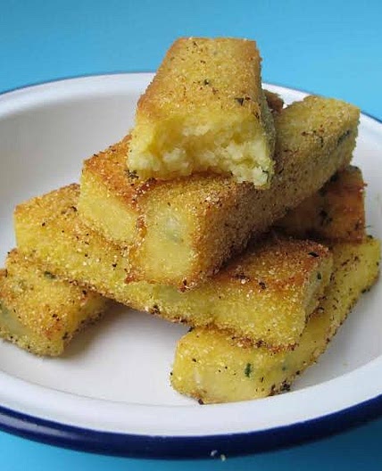 Rosmery Polenta Chips