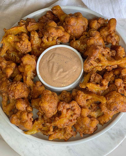 Fried cauliflower 