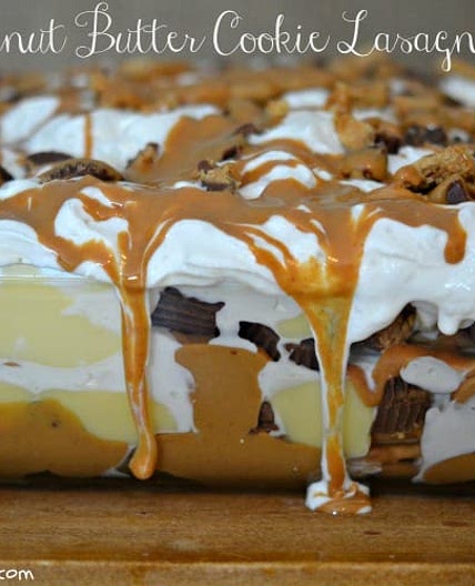 Peanut Butter Cookie Lasagna