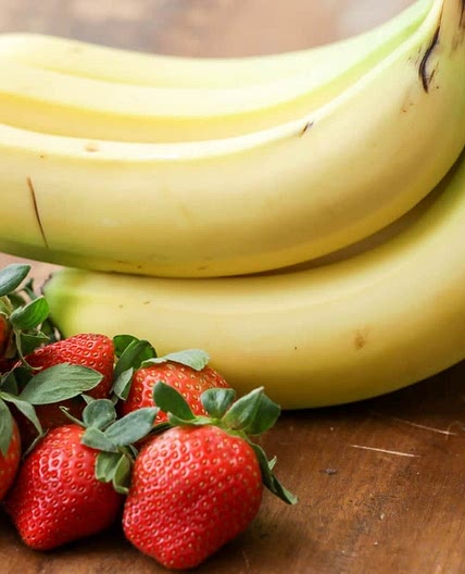 Strawberry banana smoothie 