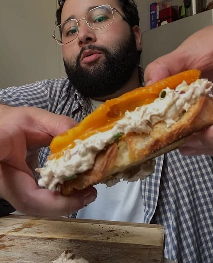 Sandwich thon cheddar