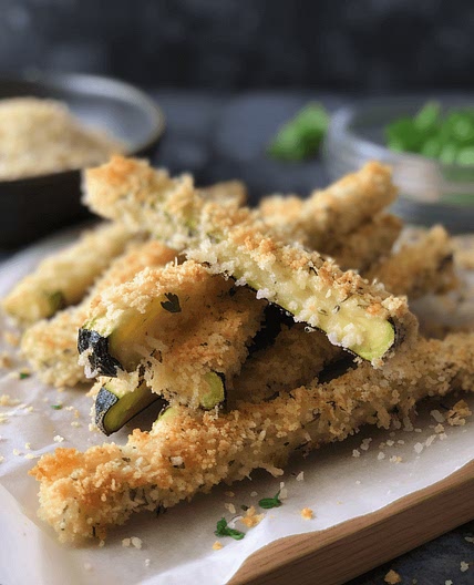 Crispy Baked Zucchini Fries