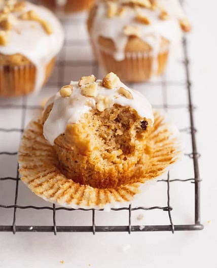 Carrot cake muffins 