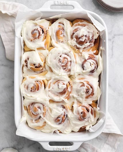 Homemade cinnamon rolls 