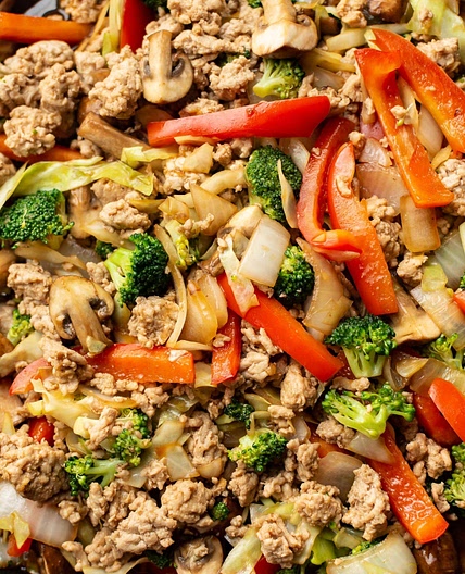 Keto Turkey Stirfry