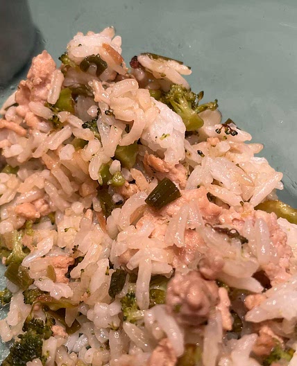 Chicken broccoli stir fry (toddler)