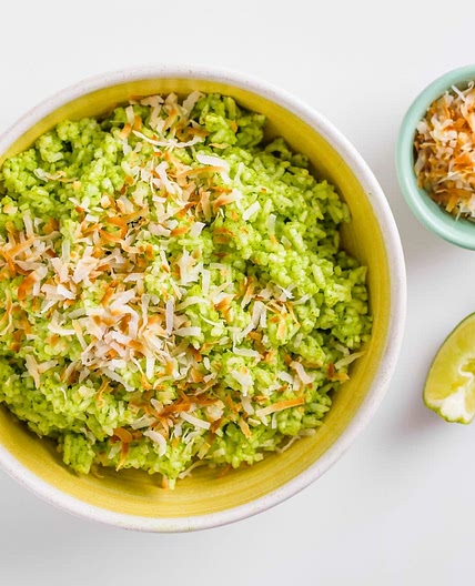 Coconut Cilantro Rice