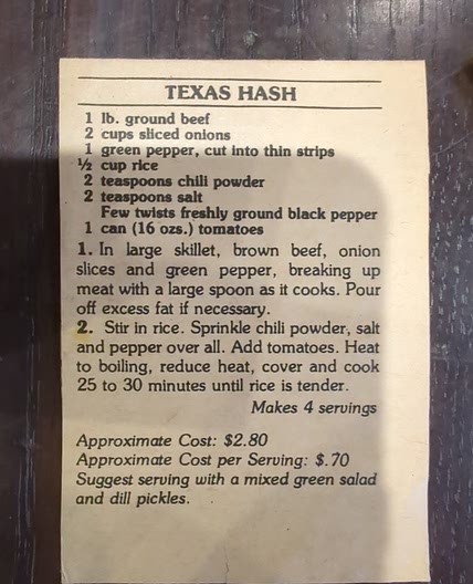 Texas Hash