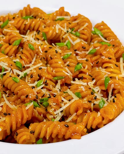 Creamy Gochujang Fusilli