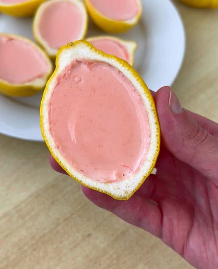 STRAWBERRY LEMON POSSET