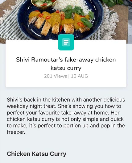 Katsu chicken curry