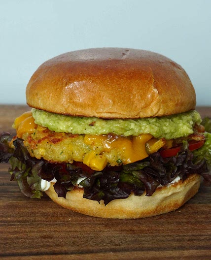 Corn burger