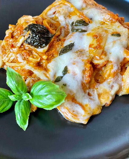 Cheesy Artichoke Spaghetti 