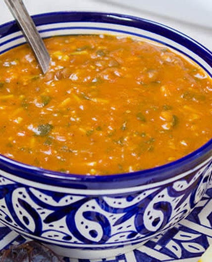 Moroccan soup harira