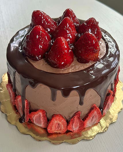 Strawberry Chocolate Cake