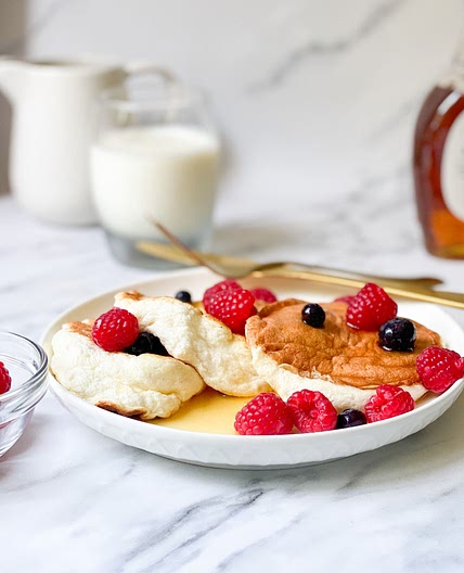 164 Calorie Souffle Pancakes