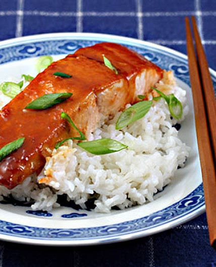 The Perfect Pantry®: Recipe for Miso-Sriracha Glazed Salmon