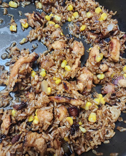 Lulu's Chicken Fried Rice & Bacon