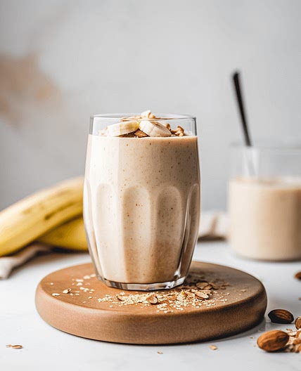Banana Peanut Butter Smoothie