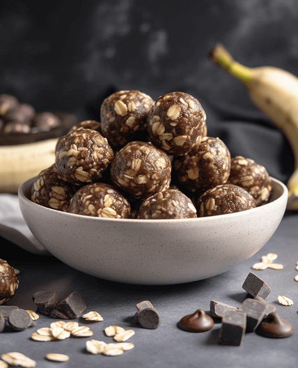 Chocolate Banana Energy Bites