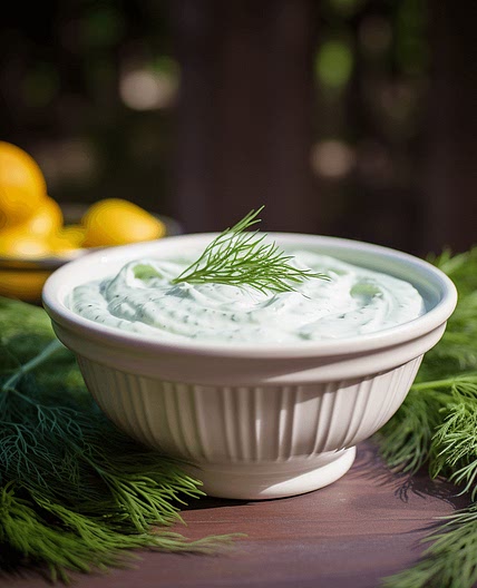 Creamy Yogurt Dill Sauce