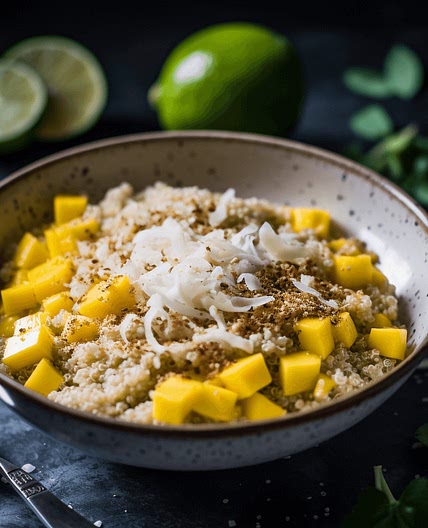 Mango-Coconut Quinoa Delight