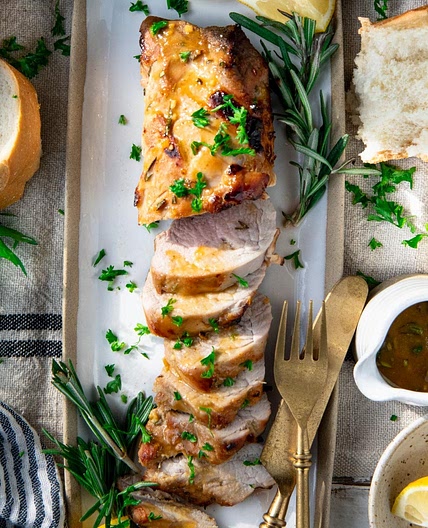 Honey Garlic Dijon Pork Tenderloin Marinade