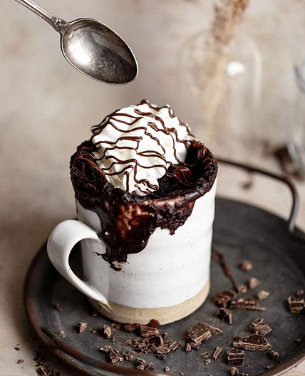 Chocolate mug cake 