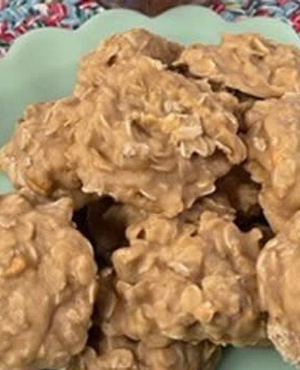 Peanut butter no-bake cookies