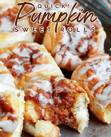 Maple Glaze Pumpkin Pie Hawaiian Rolls