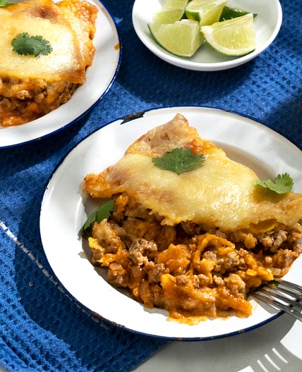 Turkey Enchilada Casserole