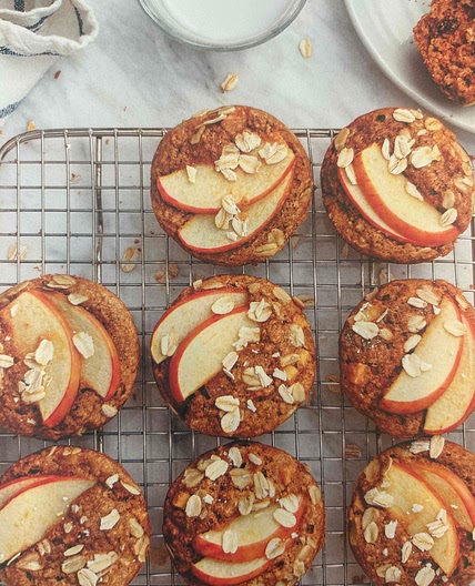 Apple Cinnamon Oat Muffins