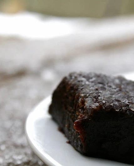 Salted chocolate caramels 