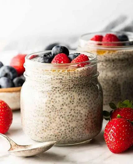 Chia Pudding With Oat Milk