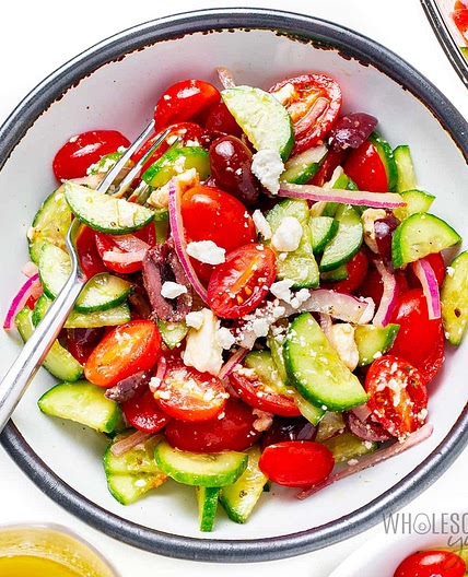 Greek Salad Recipe (15 Min)