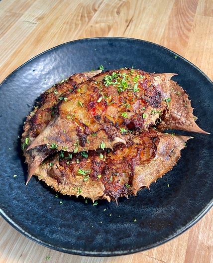 Filipino Stuffed Crab (Rellenong Alimasag)