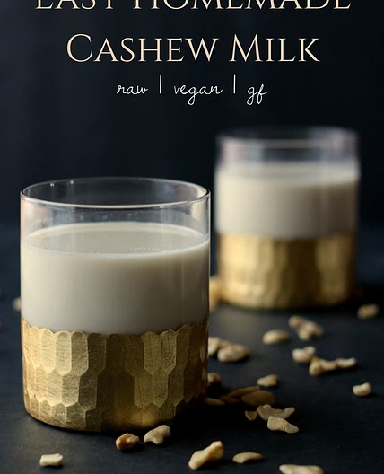 Easy Homemade Cashew Milk