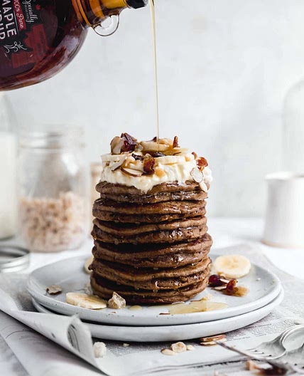 Gingerbread pancakes 