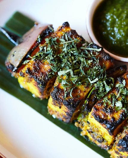 Achari paneer tikka