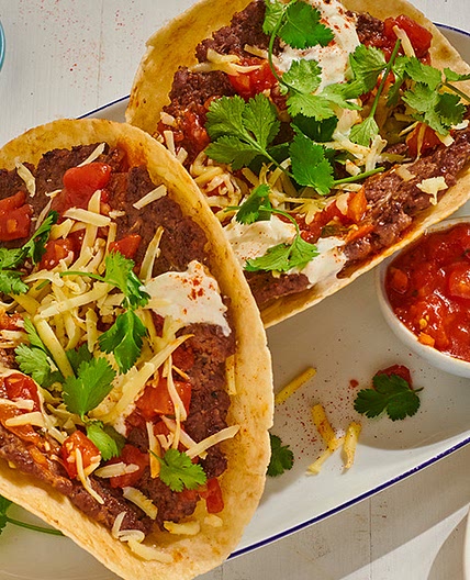 Taco burger