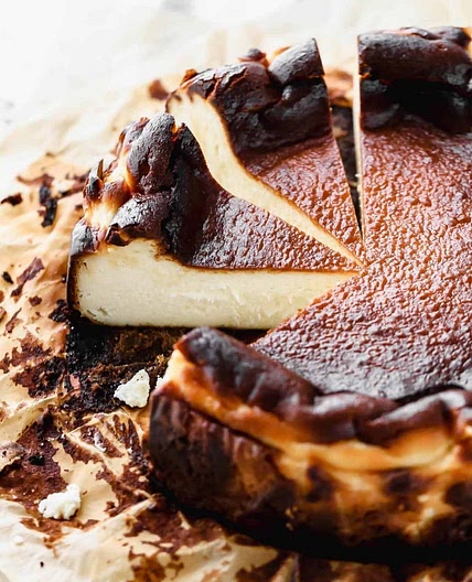 Basque cheesecake 