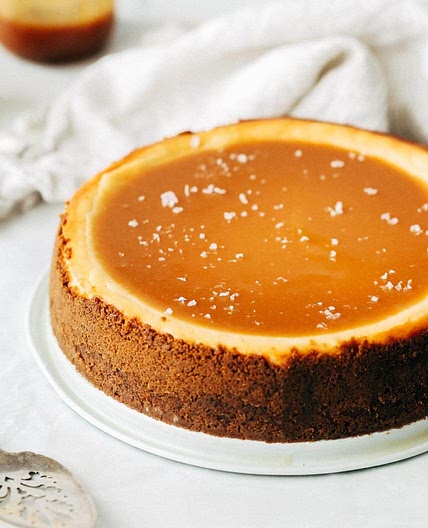 Salted caramel cheesecake 
