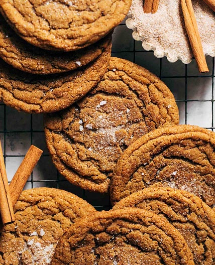 Chewy spice cookies 