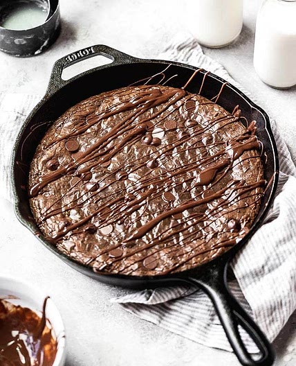 Skillet brownies 