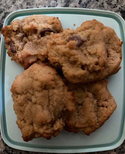 Chocolate Chip Cookies with maple sugar 