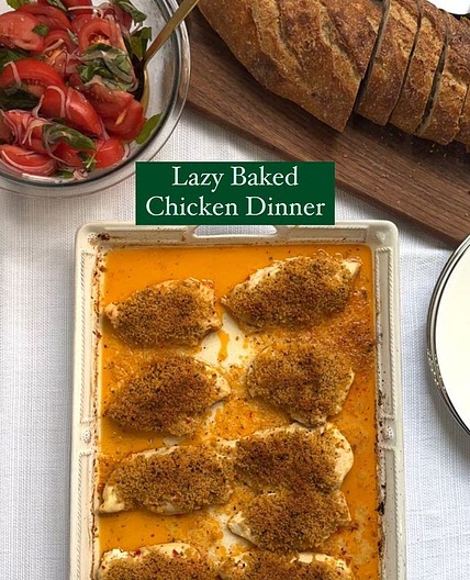 Lazy Chicken Dinner 